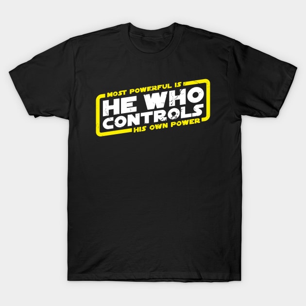 CW S1E10 He Who Controls T-Shirt by zerobriant